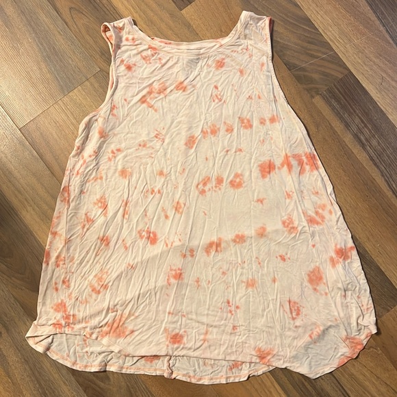 Old Navy, pink tie dye tank top - Picture 1 of 3